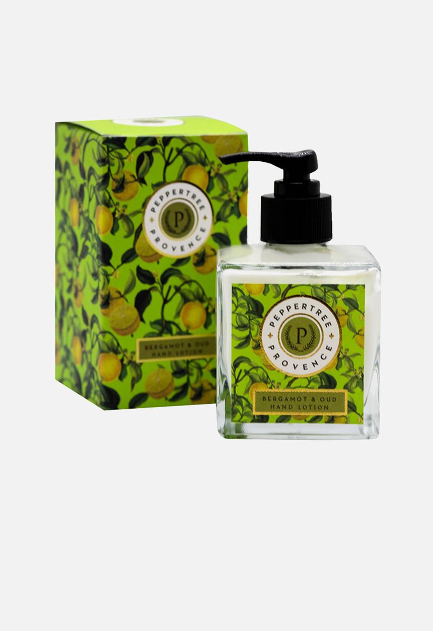 PEPPER TREE - Provence Bergamot & Oud Hand Lotion