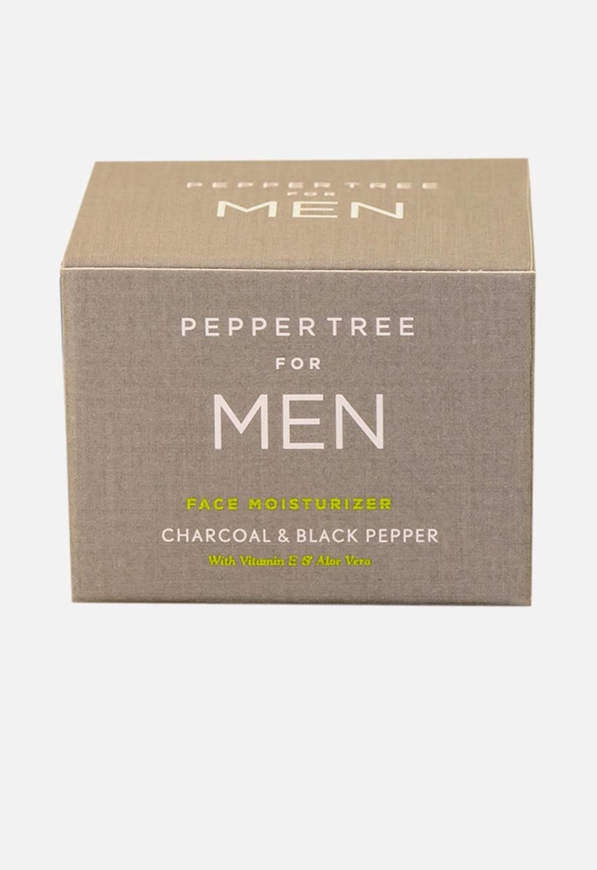 PEPPER TREE - Charcoal & Black Pepper Face Moisturiser