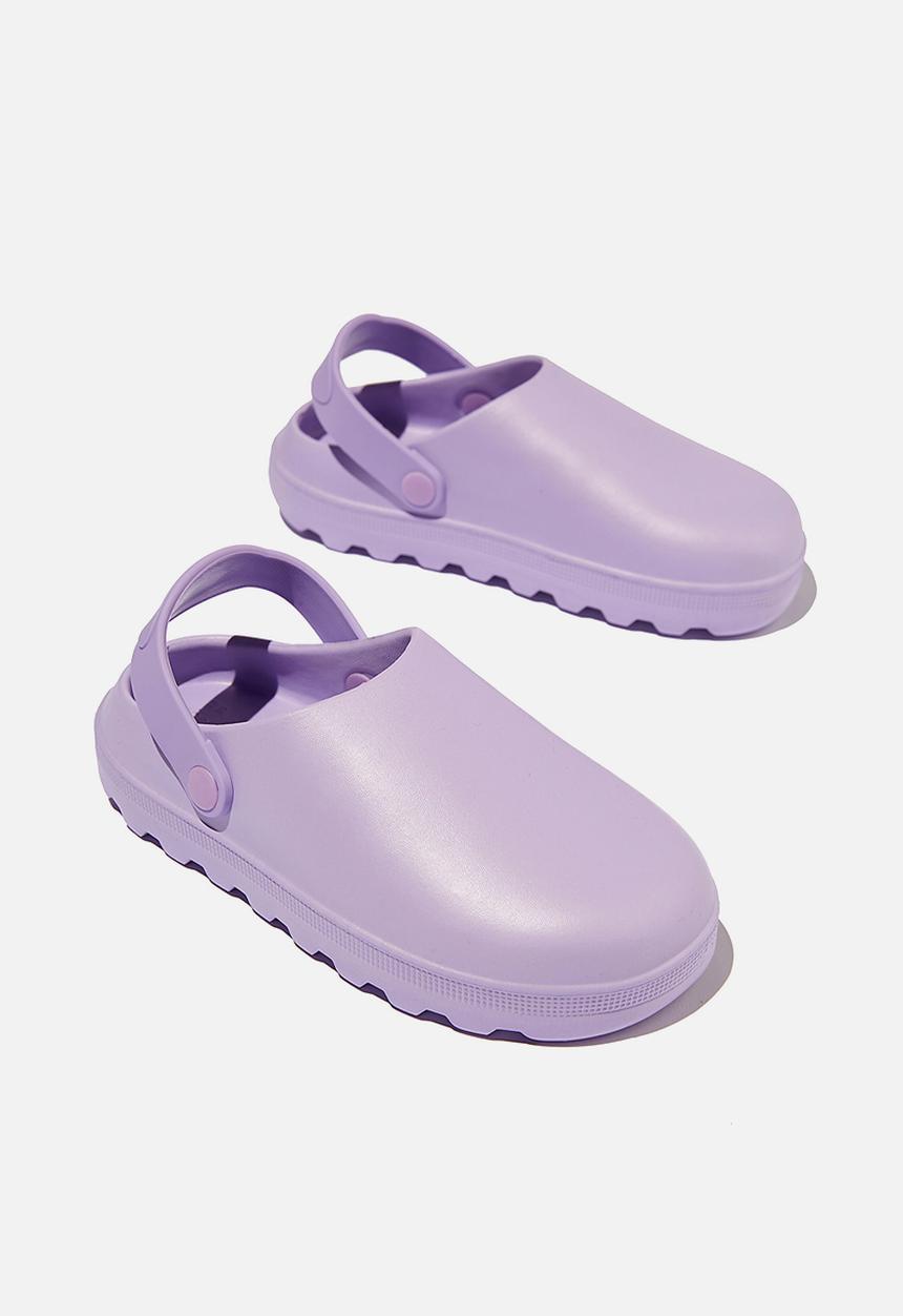 Cotton On - Charlie beach slide - lilac drop