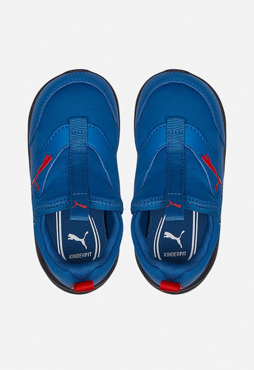PUMA - Puma fun racer slip on inf - lake blue-high risk red