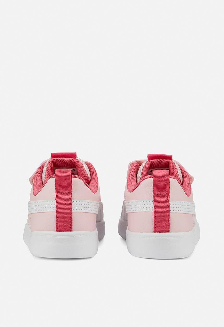 PUMA - Courtflex v2 v ps - almond blossom-puma white