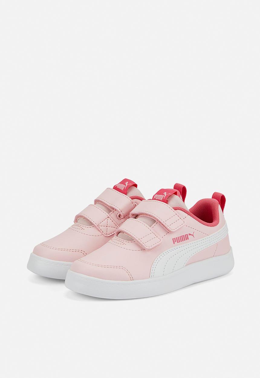 PUMA - Courtflex v2 v ps - almond blossom-puma white