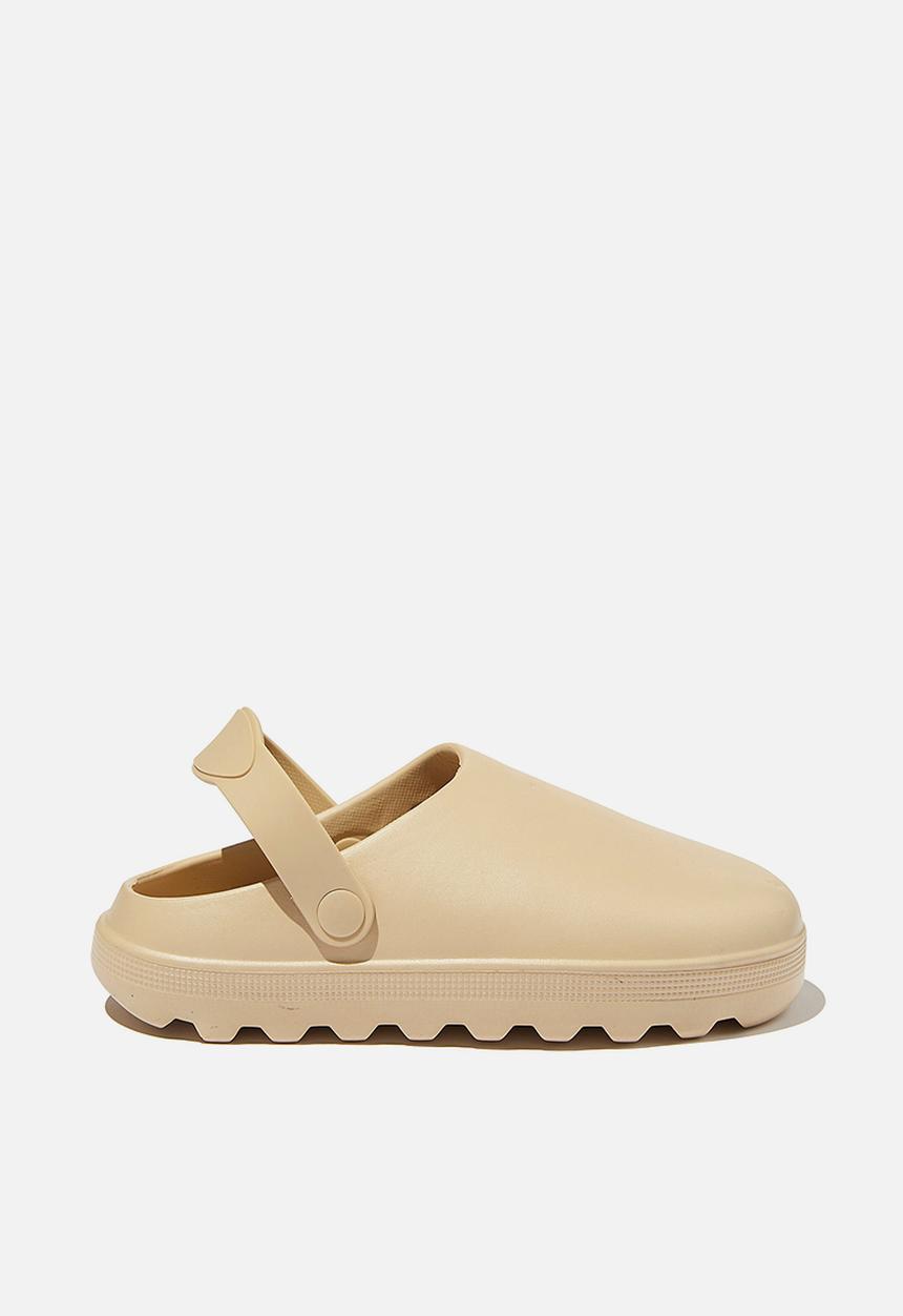 Cotton On - Charlie beach slide - washed stone