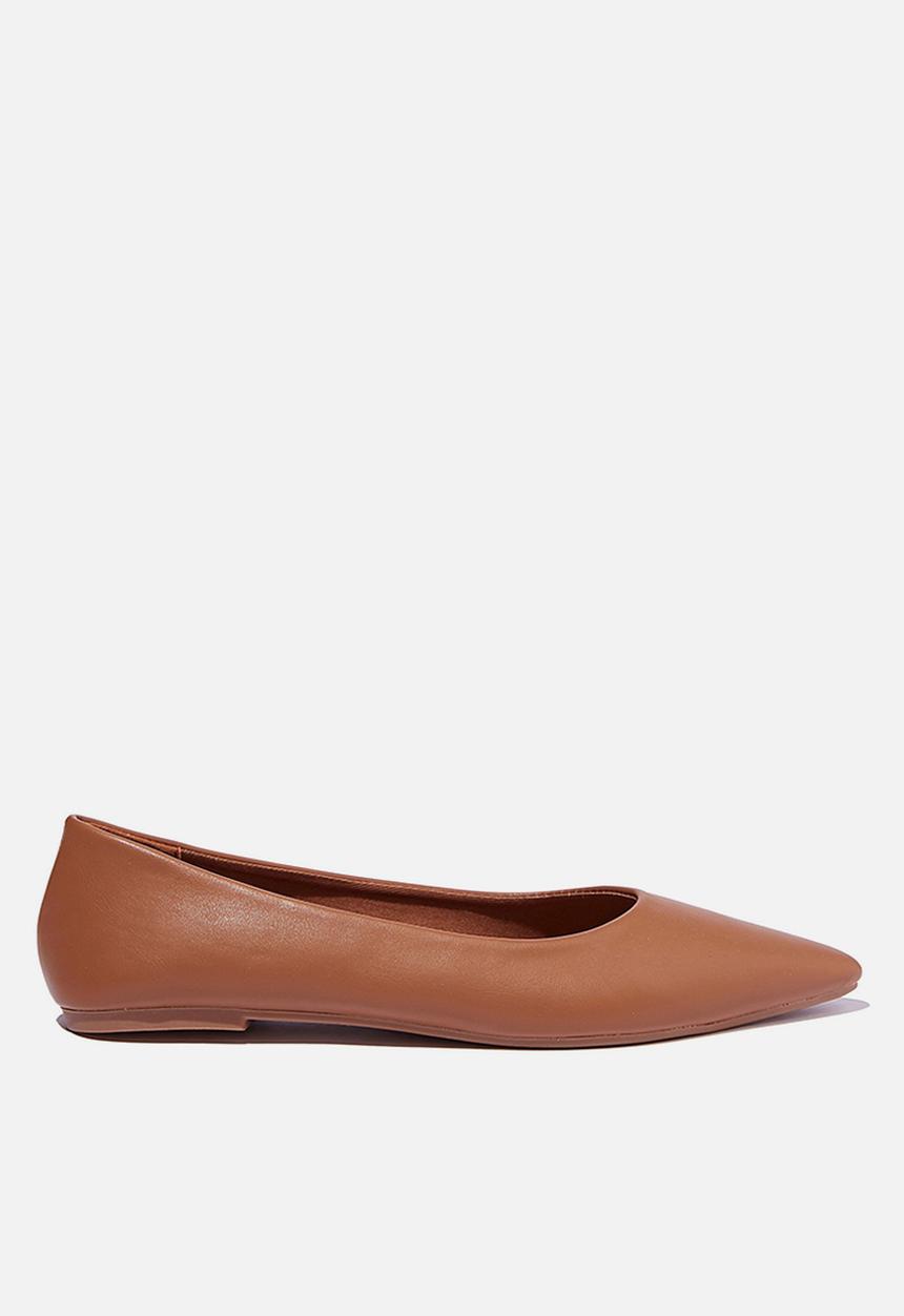Cotton On - Prima point ballerina - tan pu
