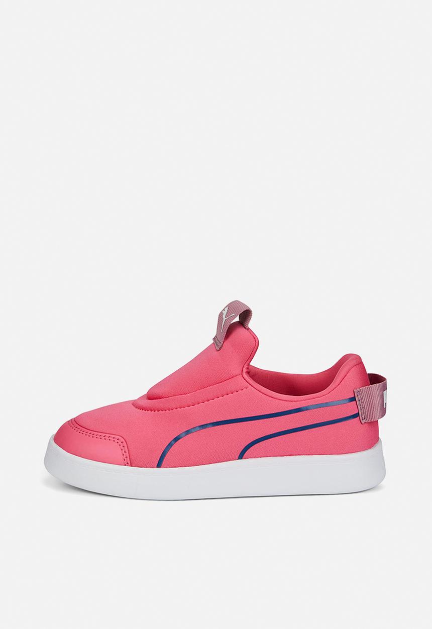PUMA - Courtflex v2 slip on ps - sunset pink-sodalite blue