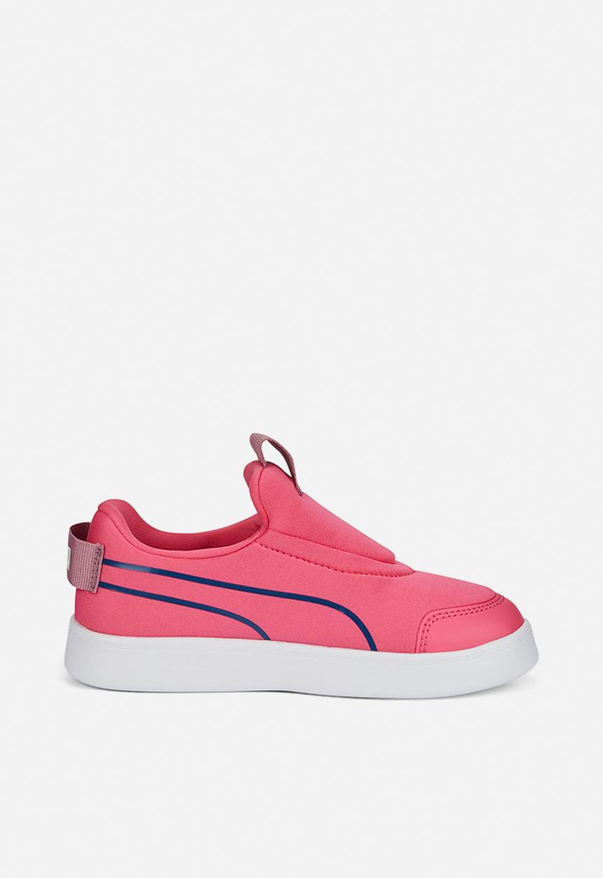 PUMA - Courtflex v2 slip on ps - sunset pink-sodalite blue