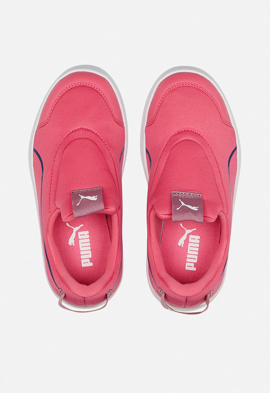 PUMA - Courtflex v2 slip on ps - sunset pink-sodalite blue