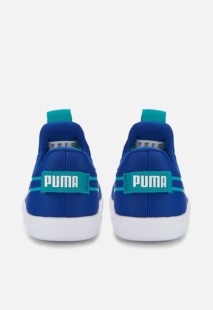 PUMA - Courtflex v2 slip on inf - sodalite blue-deep aqua