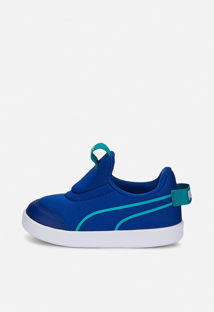PUMA - Courtflex v2 slip on inf - sodalite blue-deep aqua