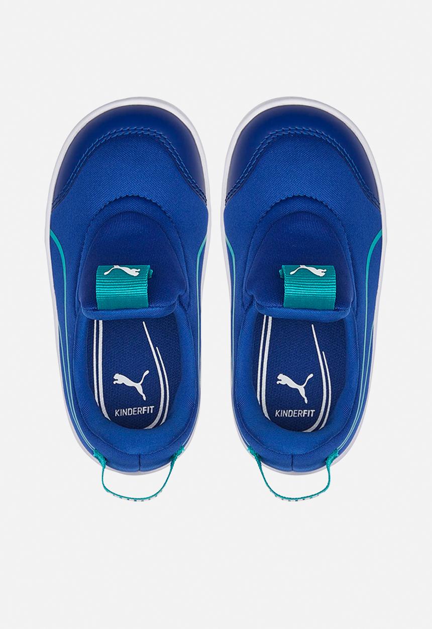 PUMA - Courtflex v2 slip on inf - sodalite blue-deep aqua