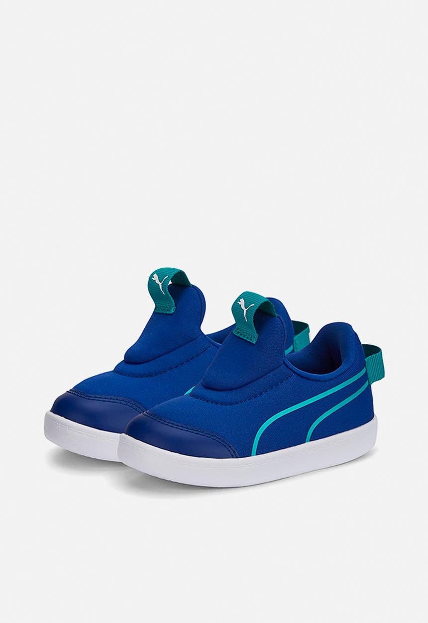 PUMA - Courtflex v2 slip on inf - sodalite blue-deep aqua