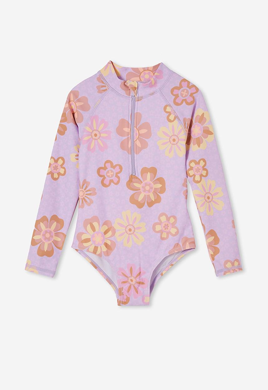 Cotton On - Lydia one piece - lilac drop/monteray floral