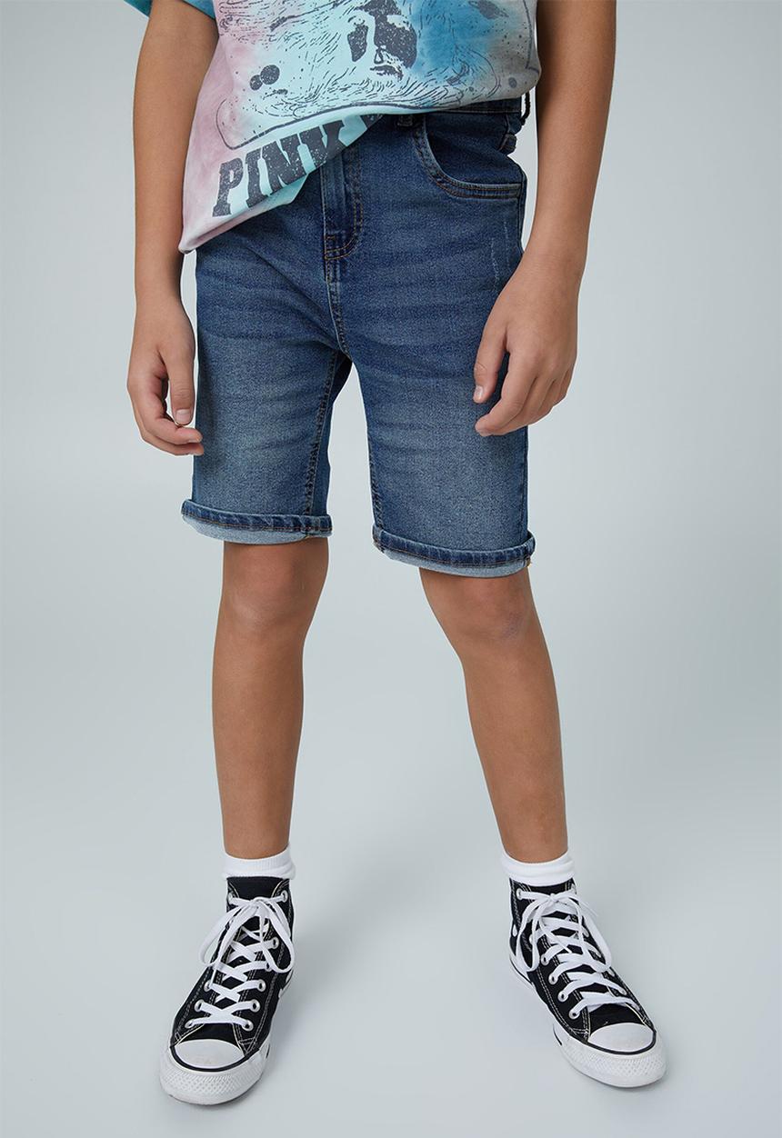 Cotton On - Super slim fit short - sorrento dark blue