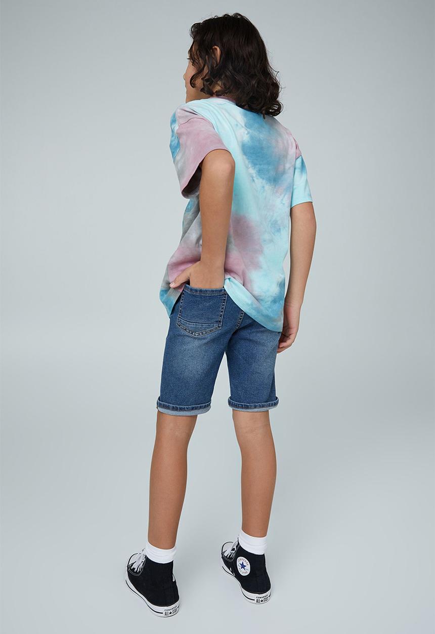 Cotton On - Super slim fit short - sorrento dark blue