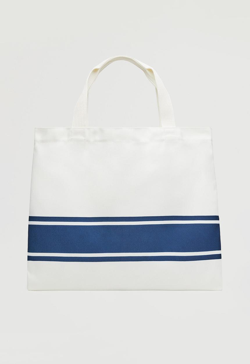 MANGO - Handbag soft - navy