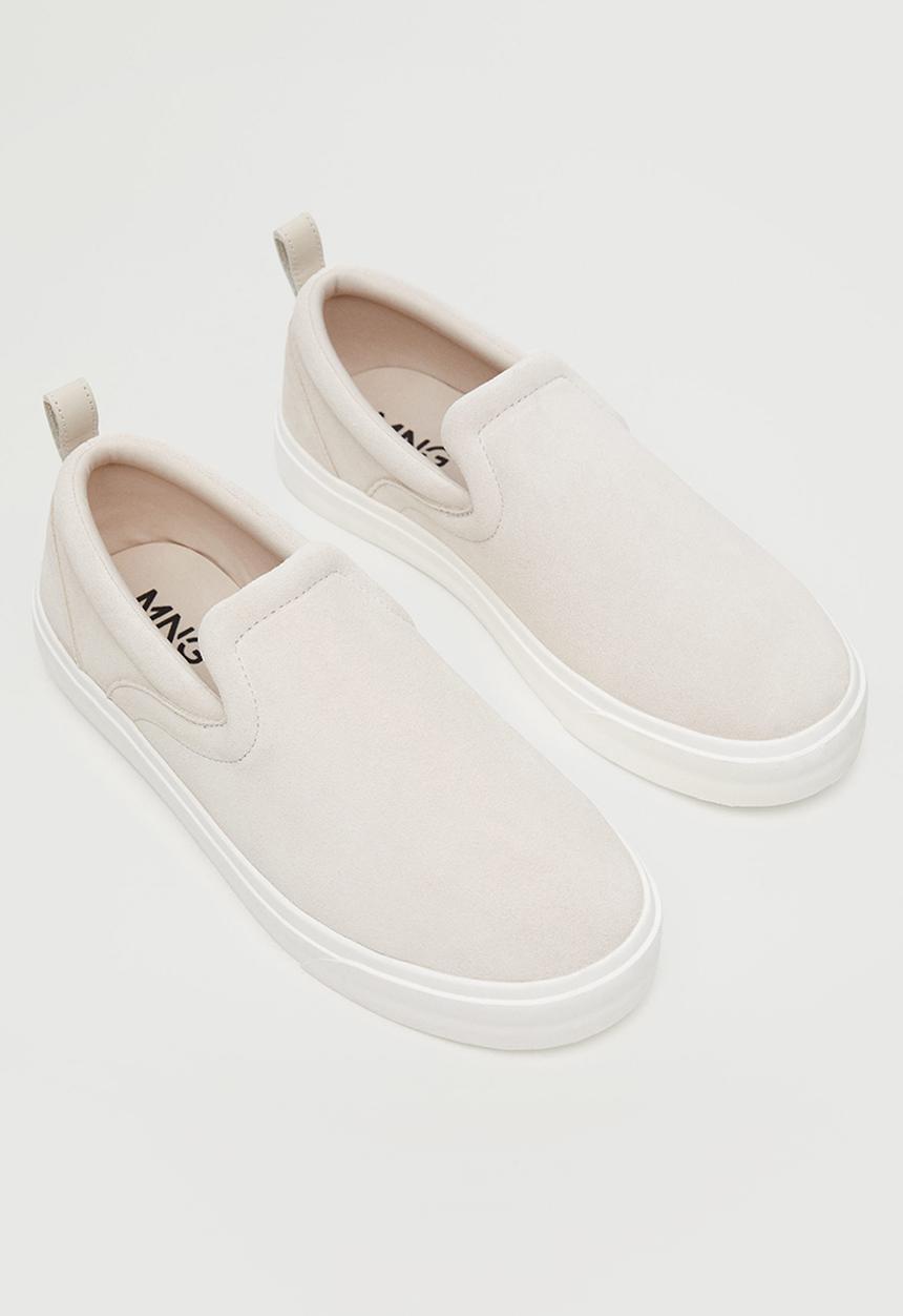 MANGO - Sport shoes slipon - light beige