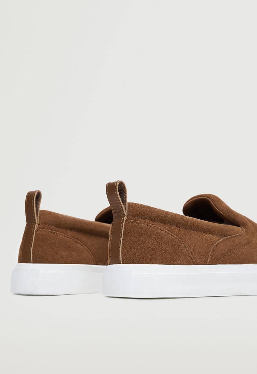 MANGO - Sport shoes slipon - pastel brown