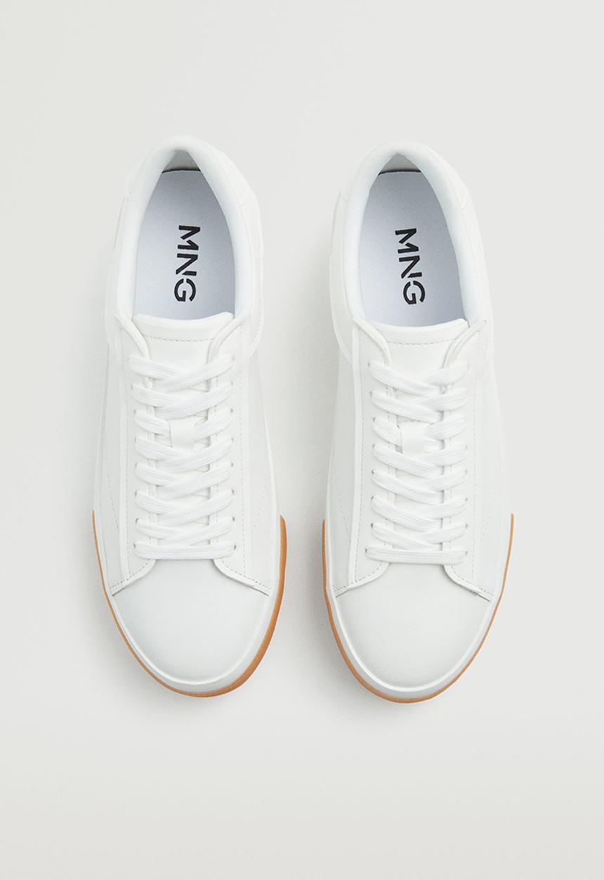 MANGO - Sport shoes coto - white