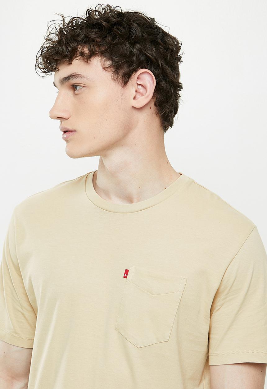 Levi’s® - Short sleeve classic pocket tee - khaki