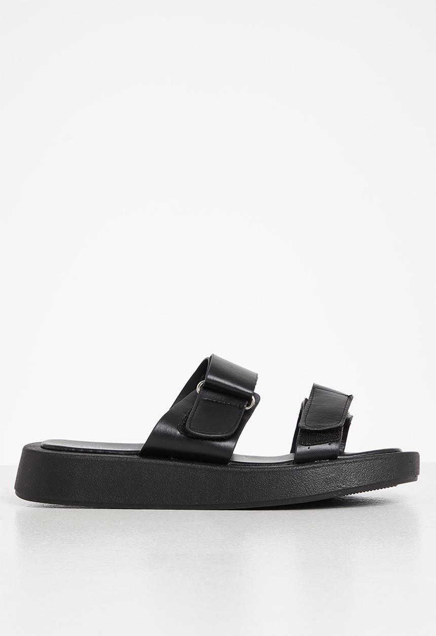 Viabeach - Coconut 1 Flatform slide - black