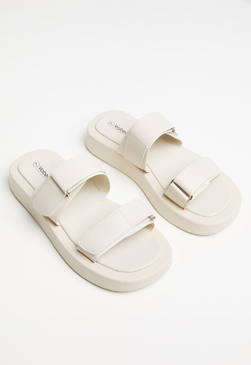 Viabeach - Coconut 1 flatform slide - neutral