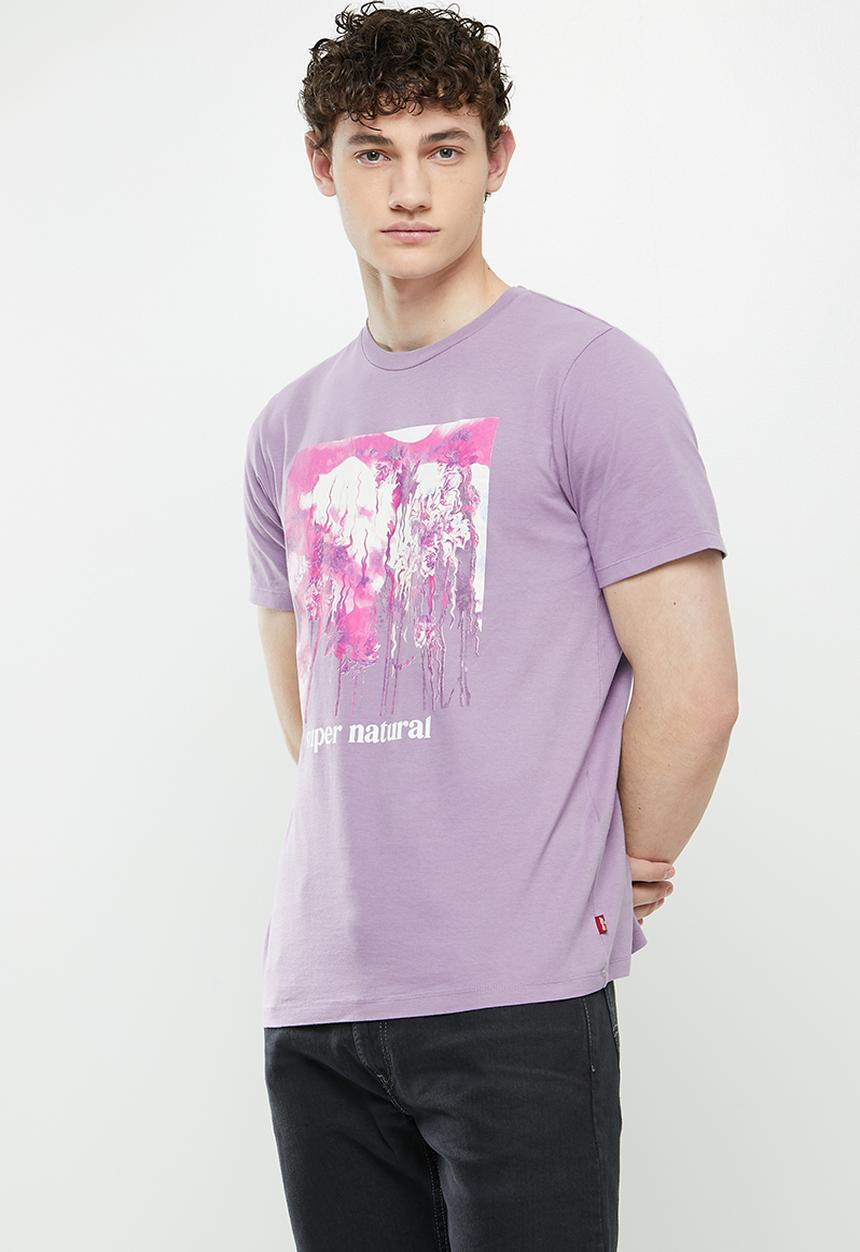 Levi’s® - Graphic crewneck tee - purple