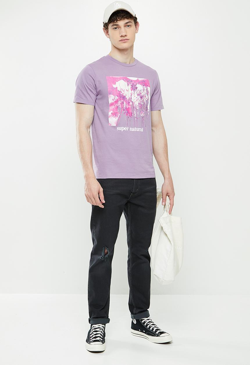 Levi’s® - Graphic crewneck tee - purple