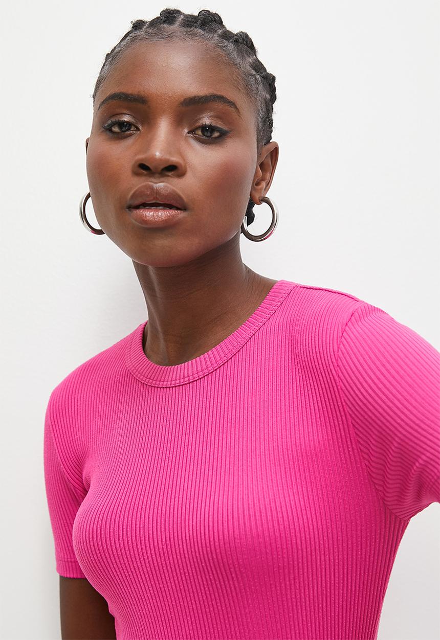 Blake - Aline Mini Dress - fusia1