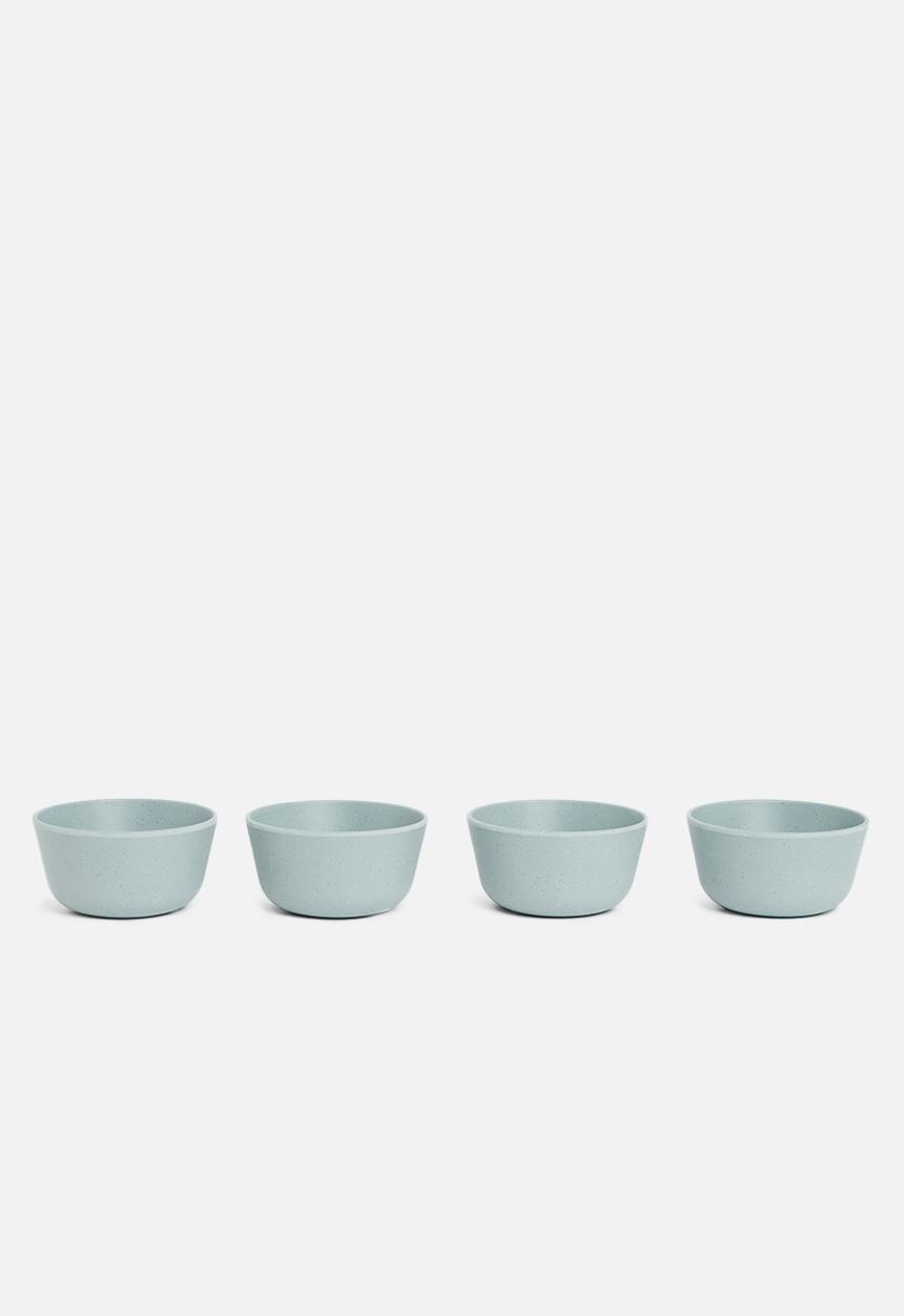 Excellent Houseware - Melamine bowl set of 4 - blue