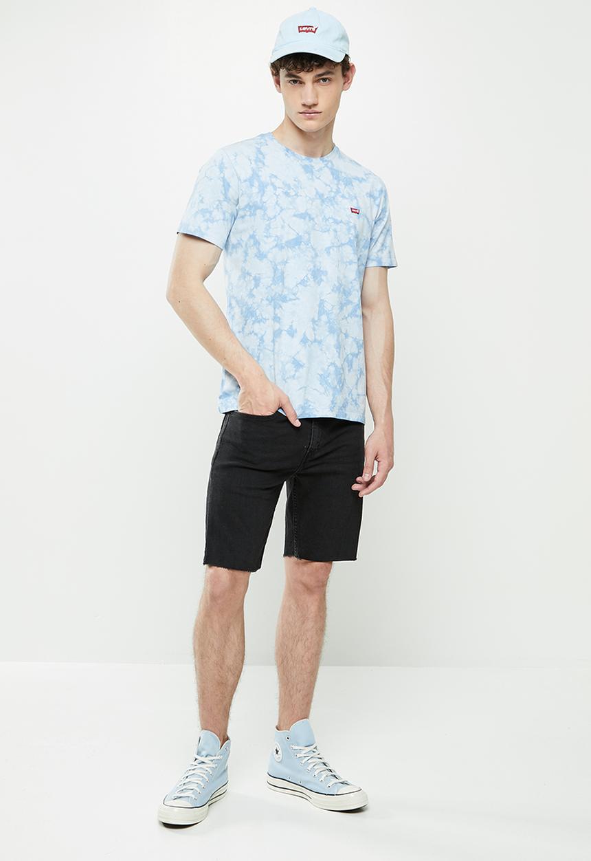 Levi’s® - 412 Slim short heartbeats adv short - black