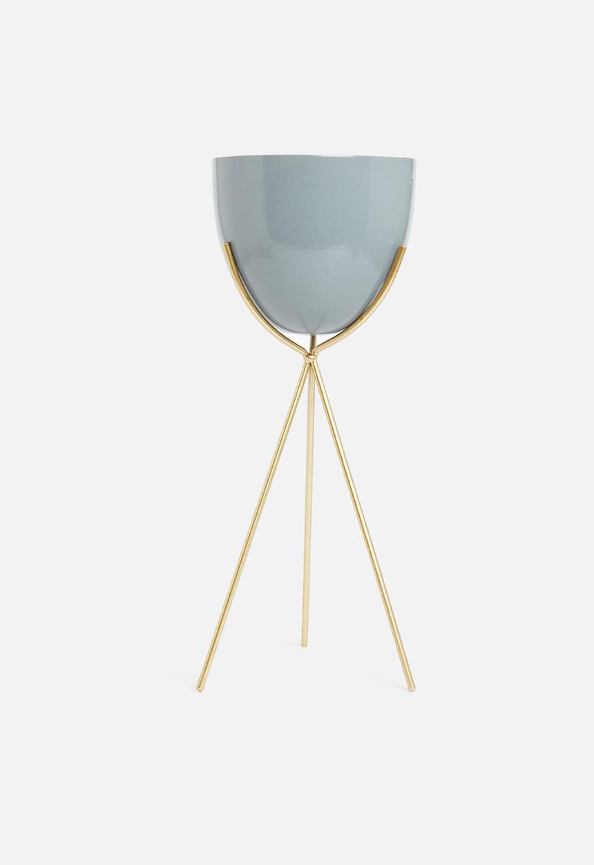 H&S - May flower pot- grey