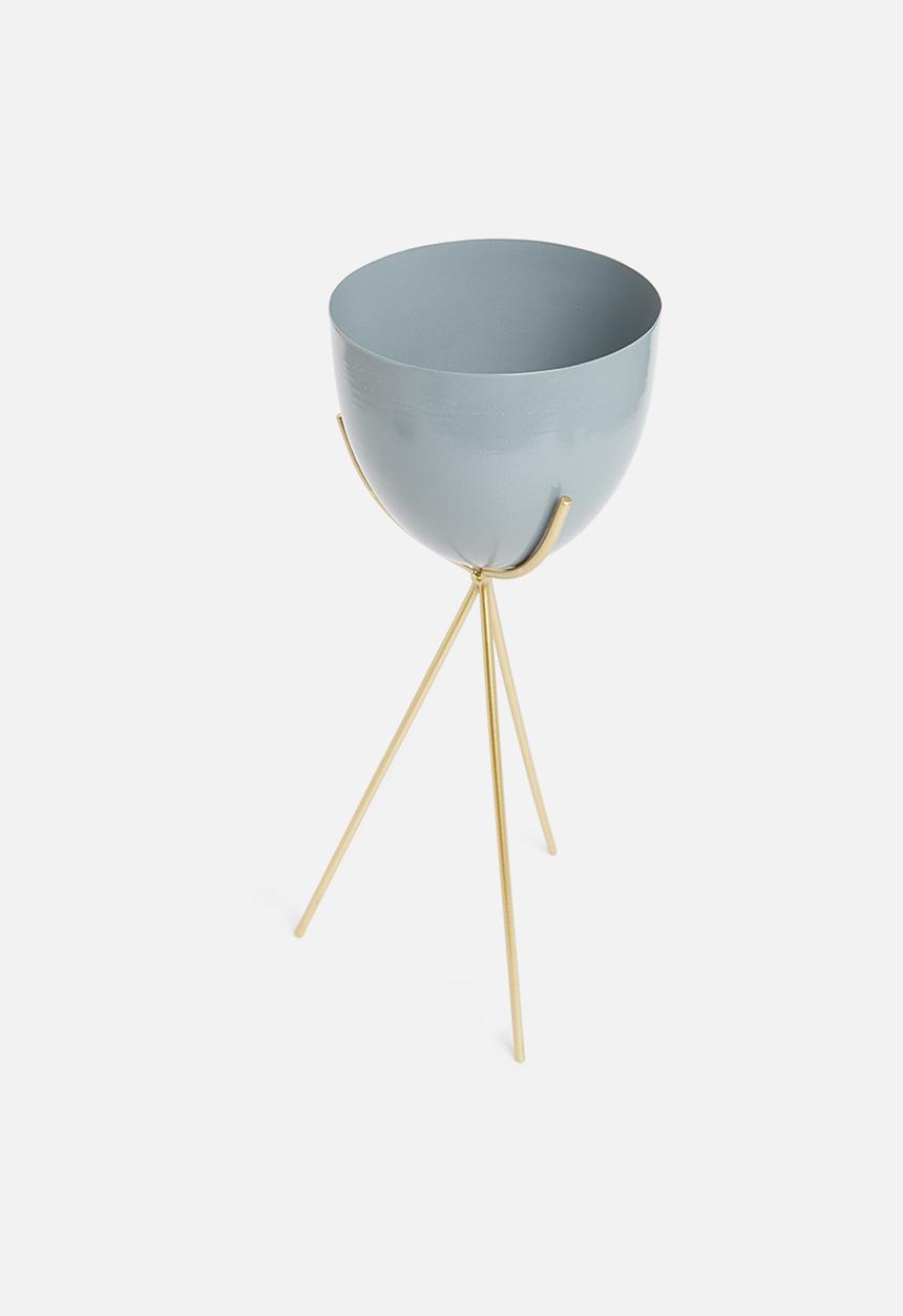H&S - May flower pot- grey