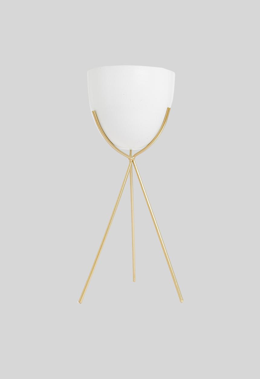 H&S - May flower pot- cream
