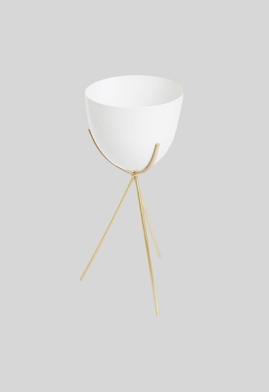 H&S - May flower pot- cream