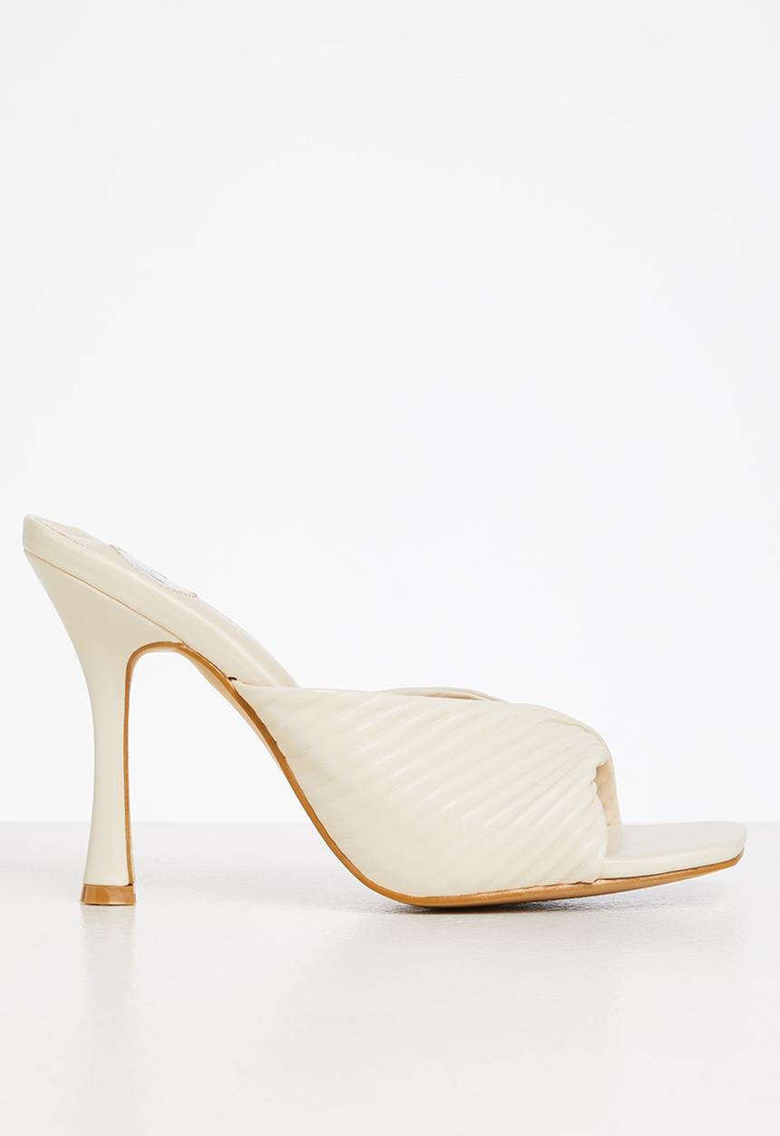 Footwork - Karri stiletto mule heel - beige