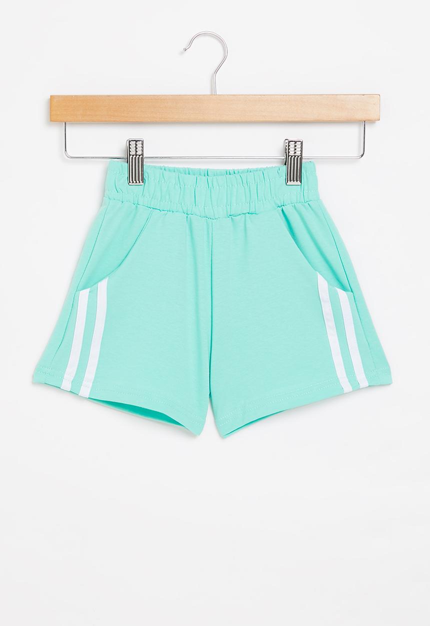 Pop Candy - Girls fleece shorts - aqua