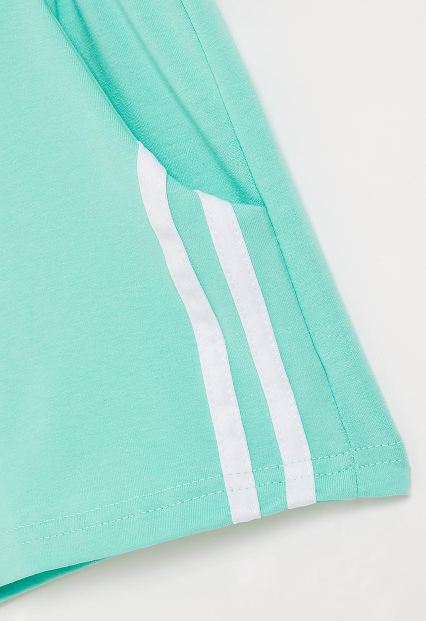 Pop Candy - Girls fleece shorts - aqua