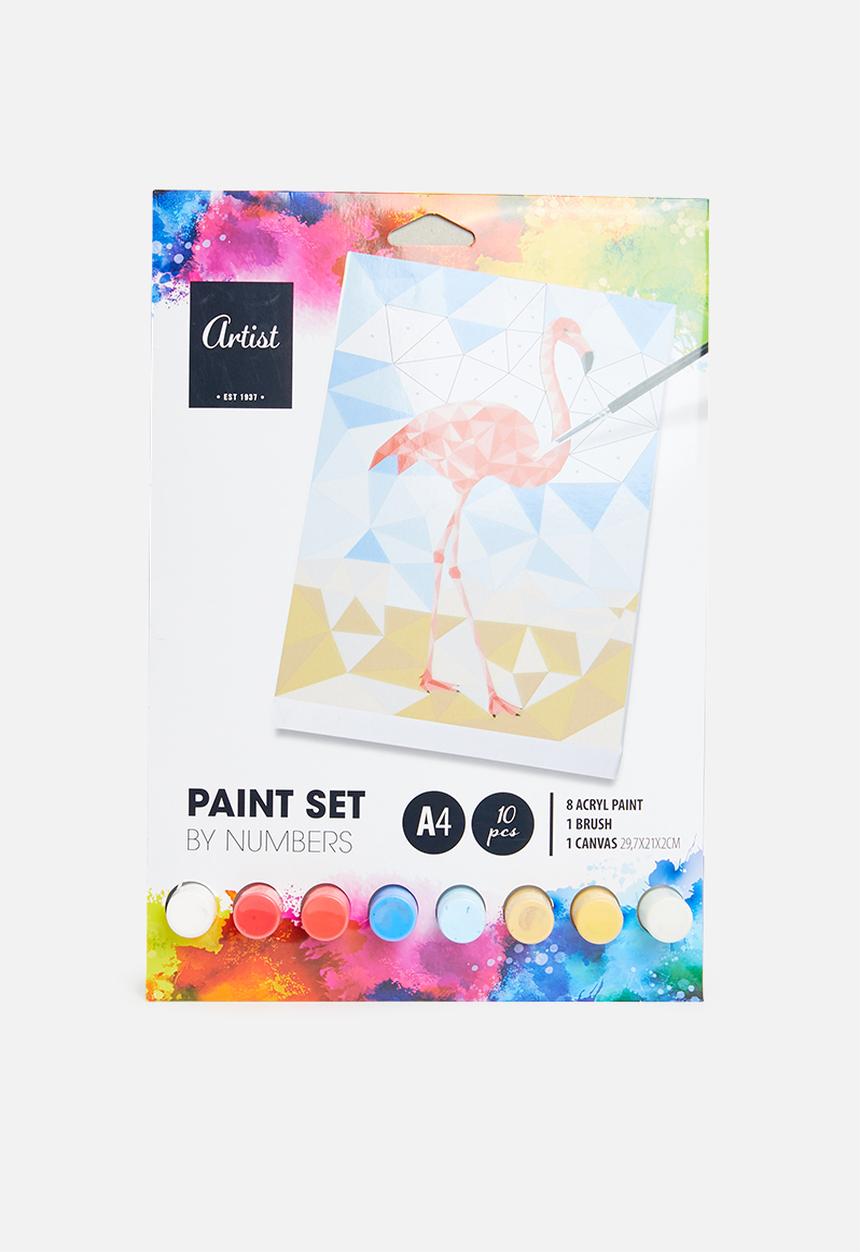 H&S - Paint set - flamingo