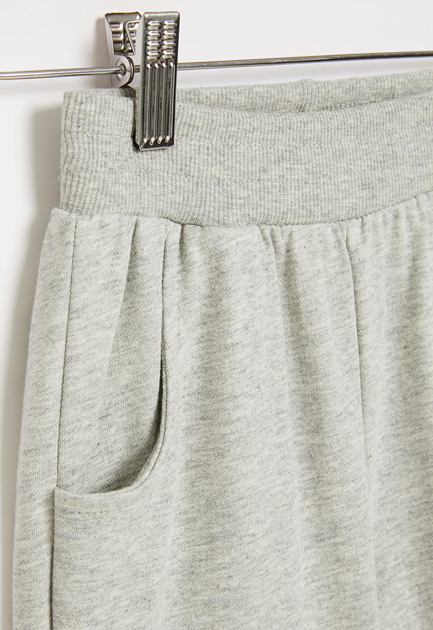 Pop Candy - Boys graphic fleece shorts - grey