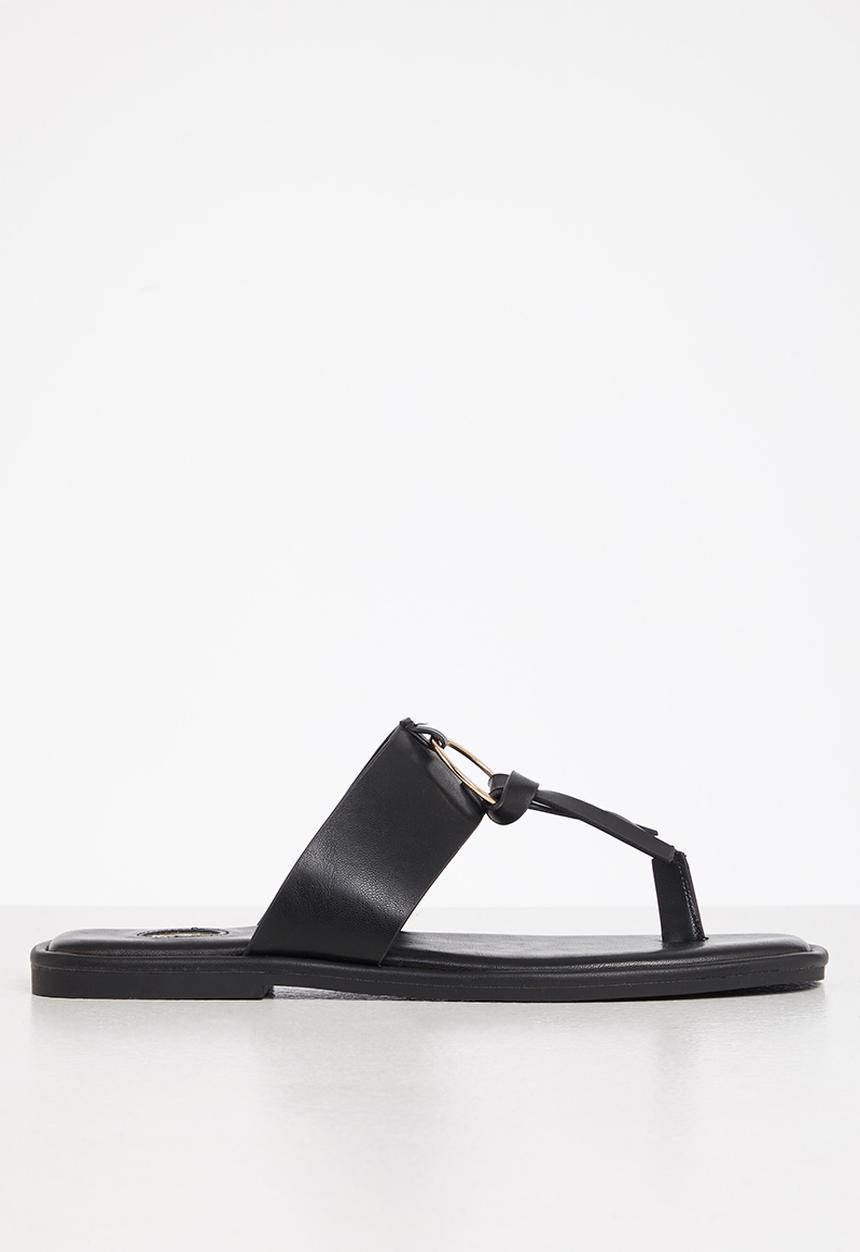 Footwork - Kinn t-bar sandal - black