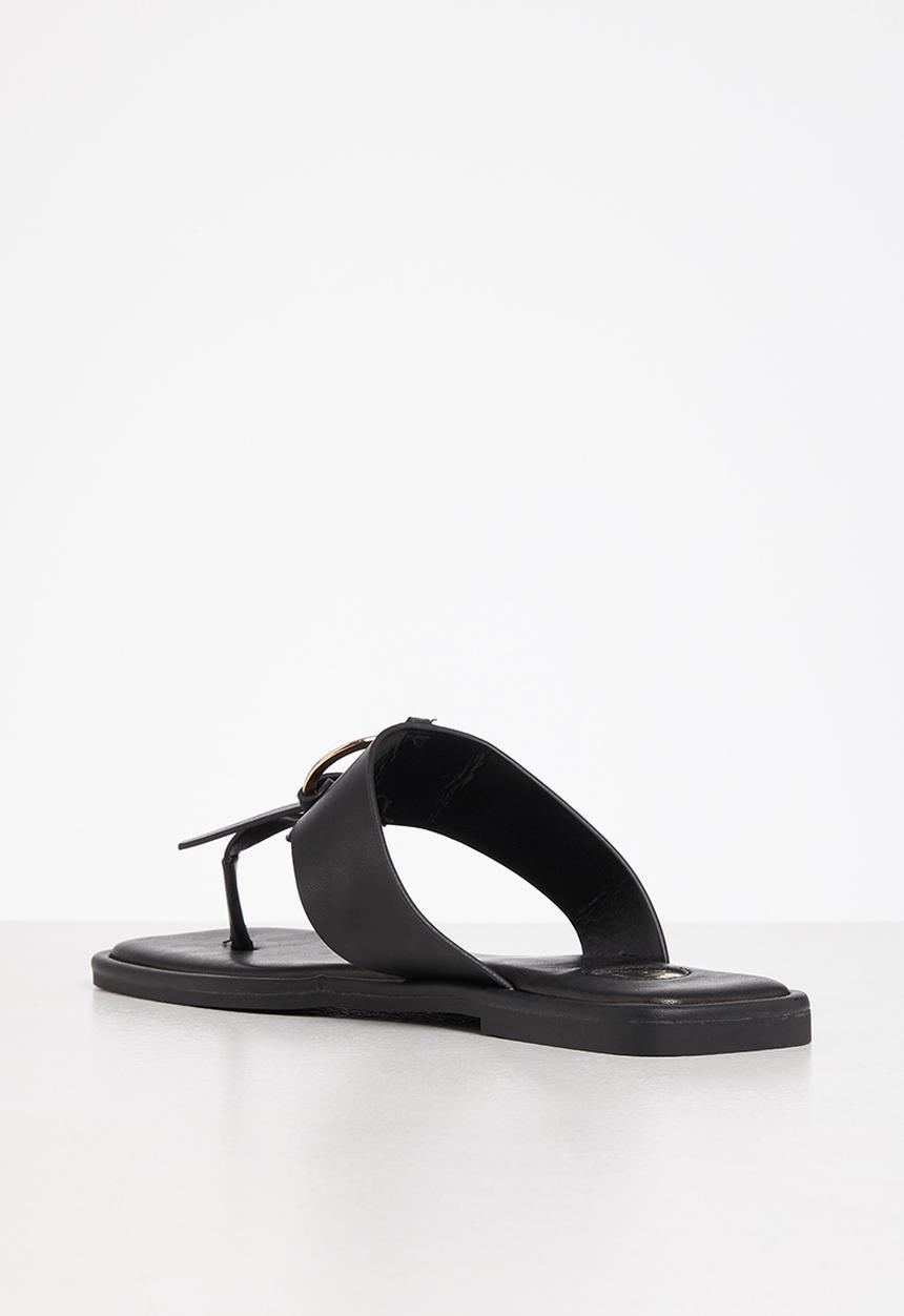 Footwork - Kinn t-bar sandal - black