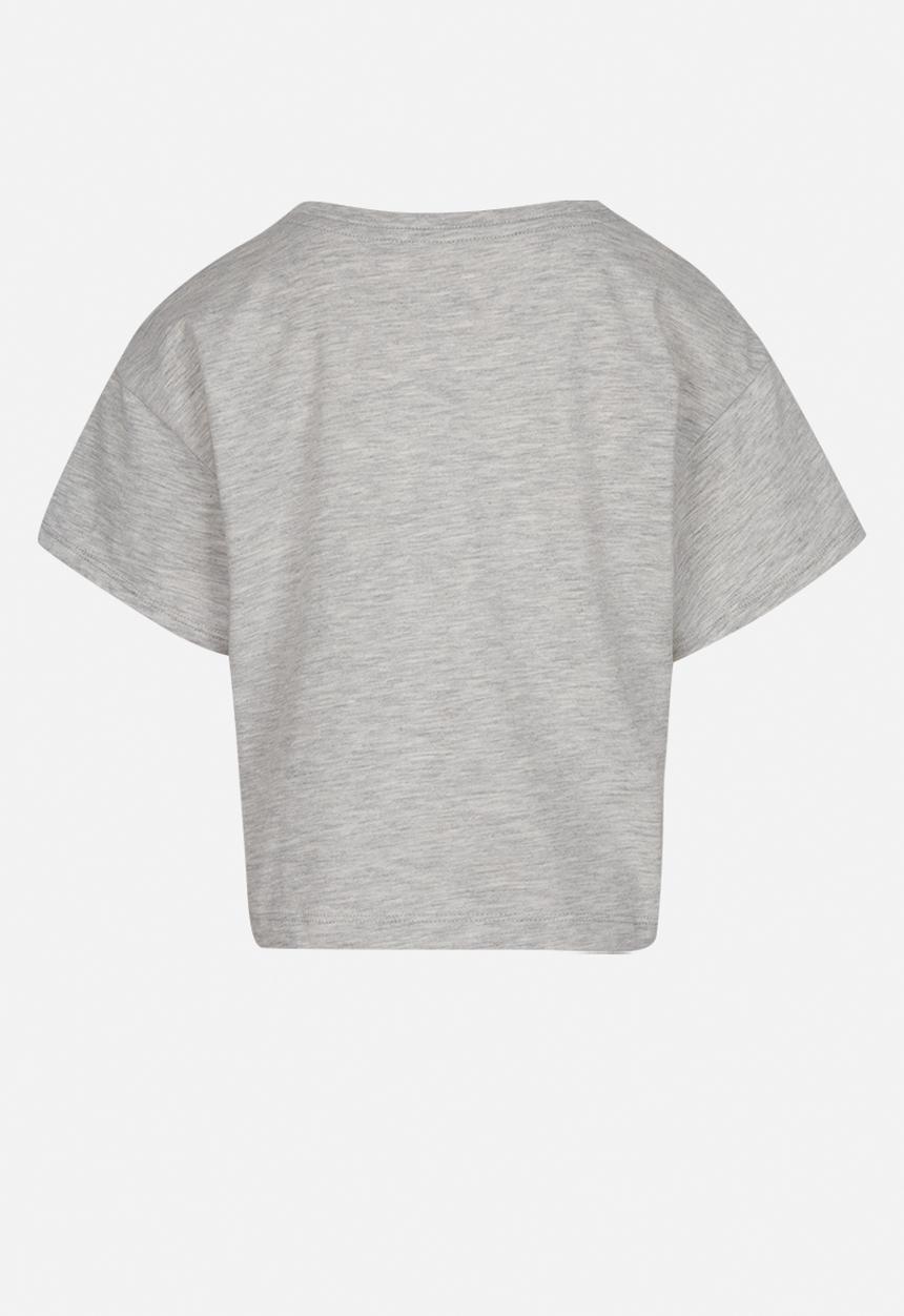 Nike - Nkg sport daisy boxy top - grey heather