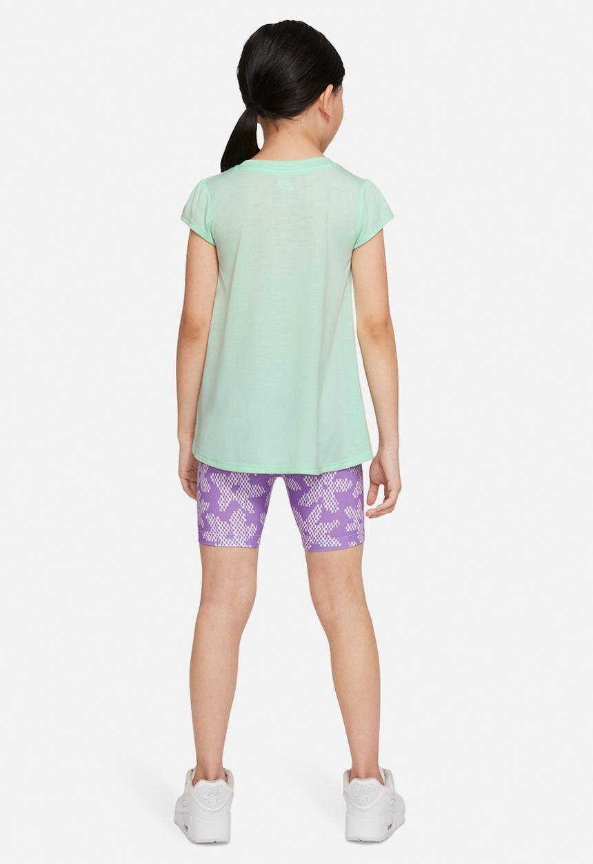Nike - Nkg sport daisy bike short set - violet shock