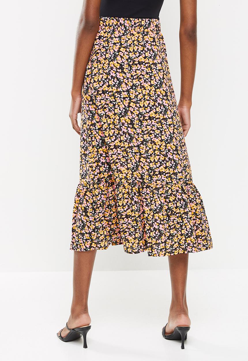 Jacqueline de Yong - Nolia midi skirt - multi