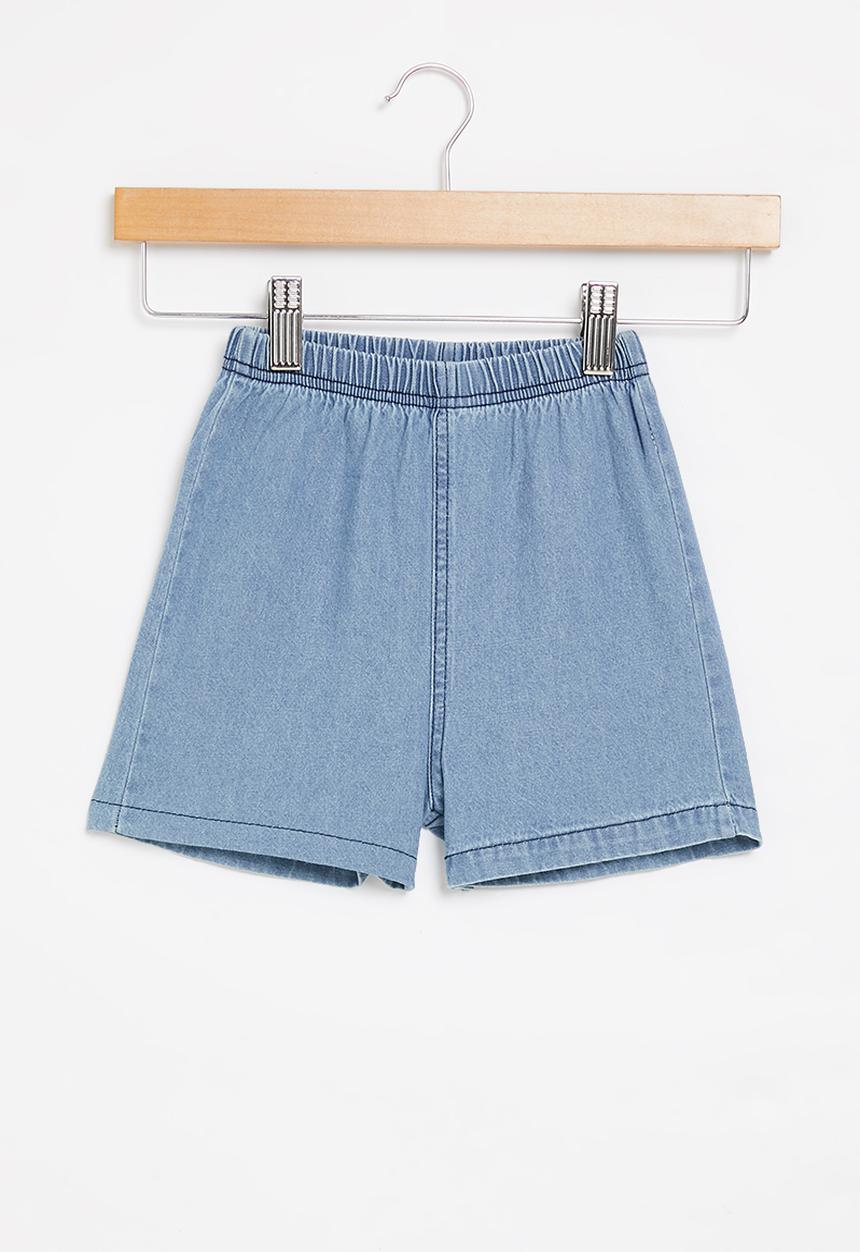 Pop Candy - Denim short - light blue