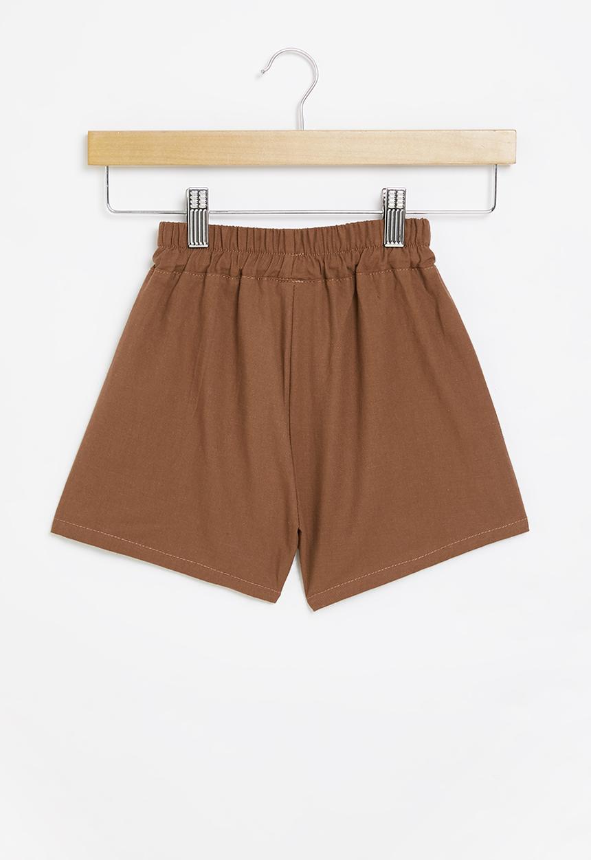 Pop Candy - Shorts with elastic waist - rust