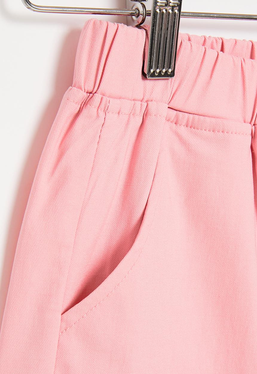 Pop Candy - Girls elastic waist shorts - pink