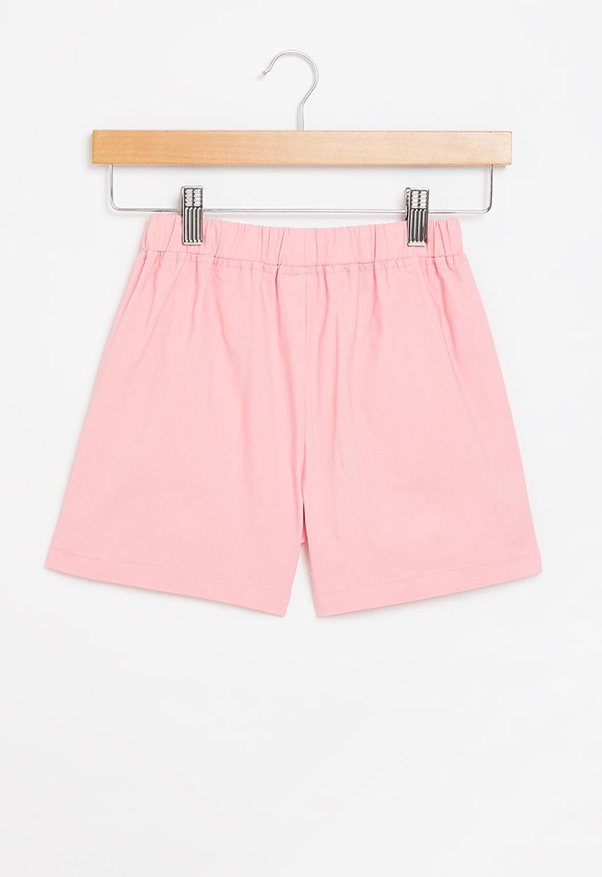 Pop Candy - Girls elastic waist shorts - pink