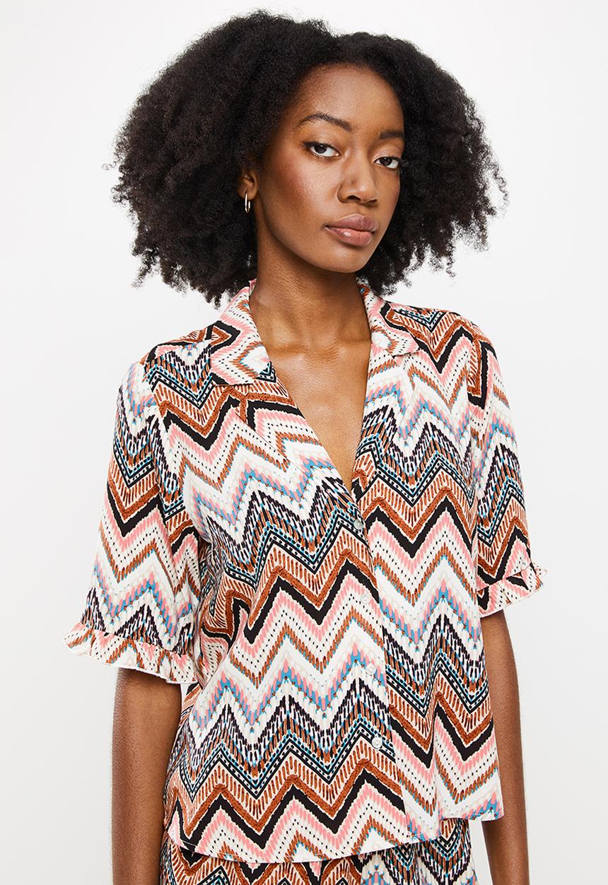 ONLY - Nova life 2/4 jill shirt - cloud dancer