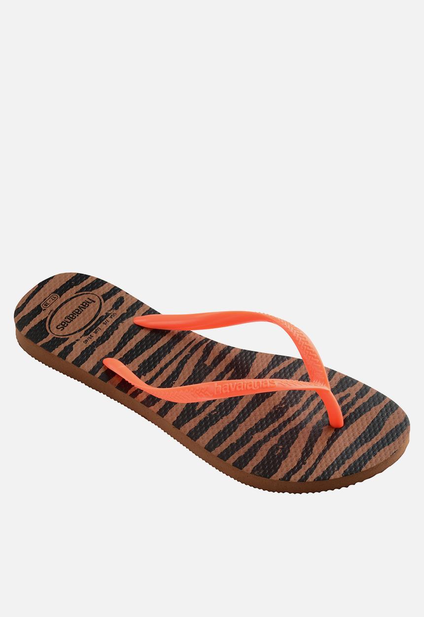 Havaianas - Slim animals - rust & orange